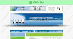 Desktop Screenshot of kombi-servisleri.biz